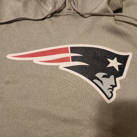New England Patriots NFL Hoodie Size Medium Nike Therma Fit - Picture 6 of 10